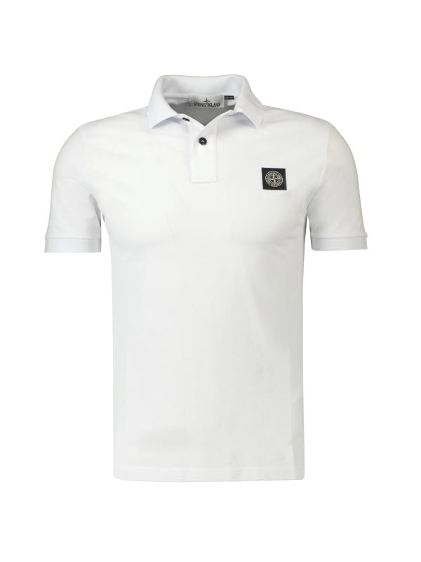 Compass Logo Patch Polo Shirt