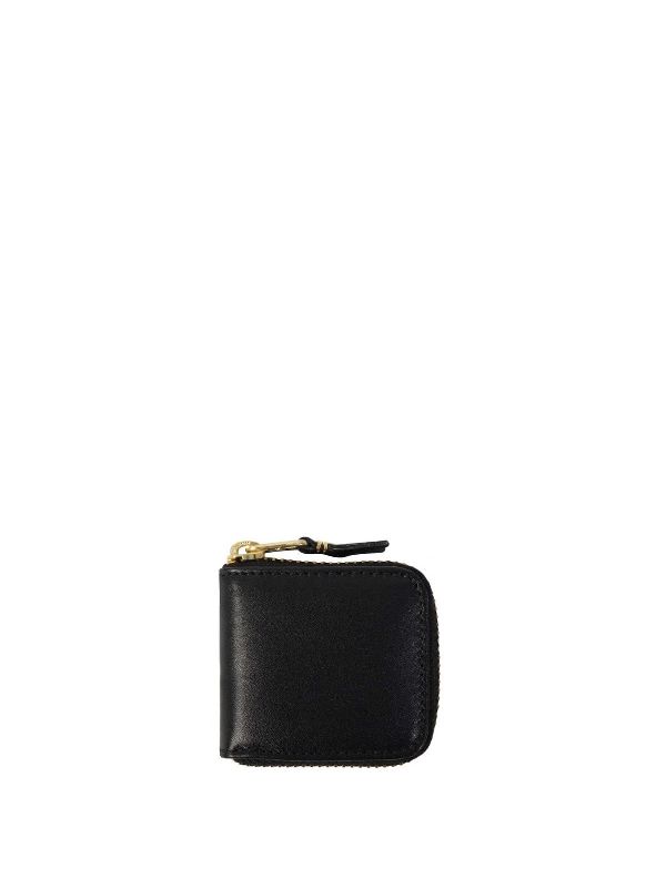 Leather Mini Zipper Coin Wallet