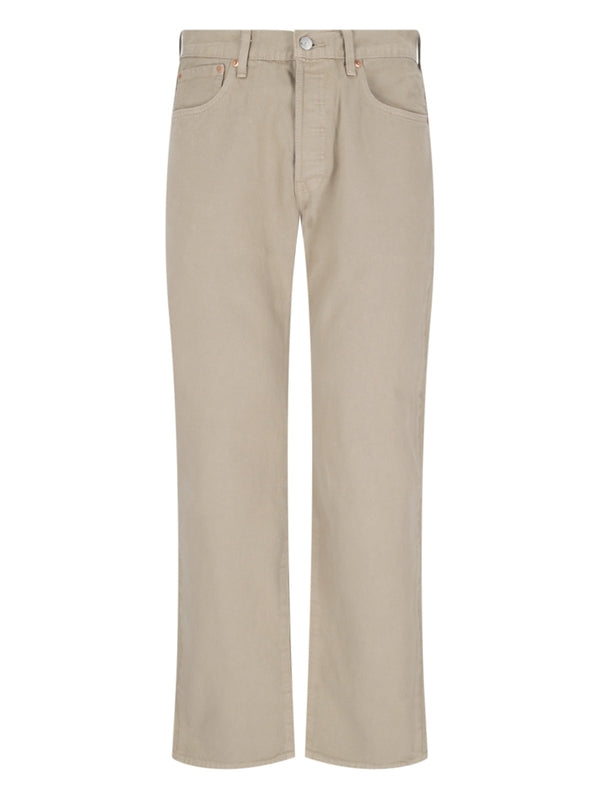 Levi'S Beige Denim Pants