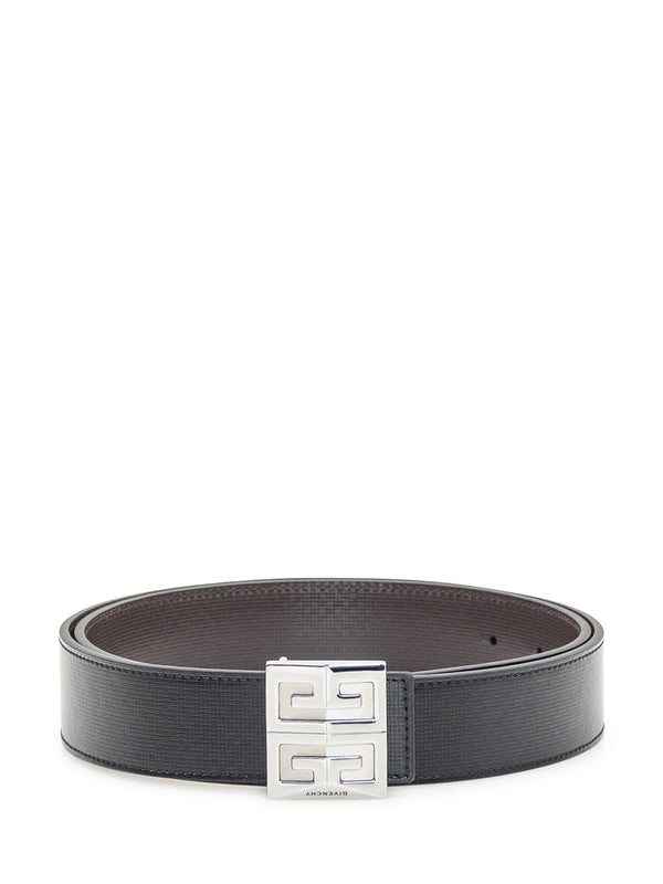 4g Logo Reversible Calfskin Belt