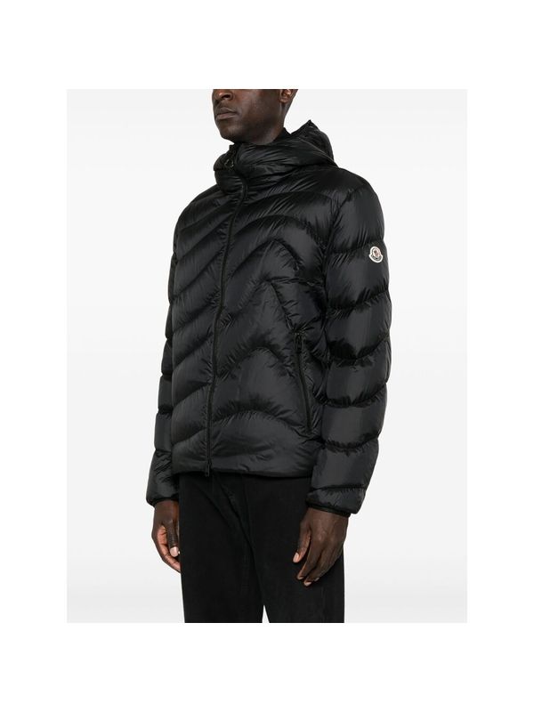 Zephyros Logo Patch Quilted Down Jacket