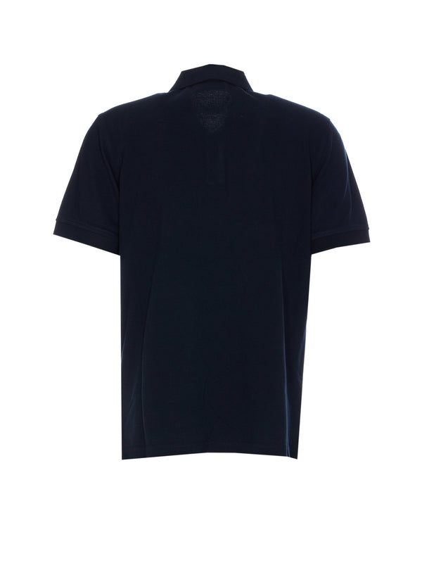 Chest Logo Cotton Polo Shirt