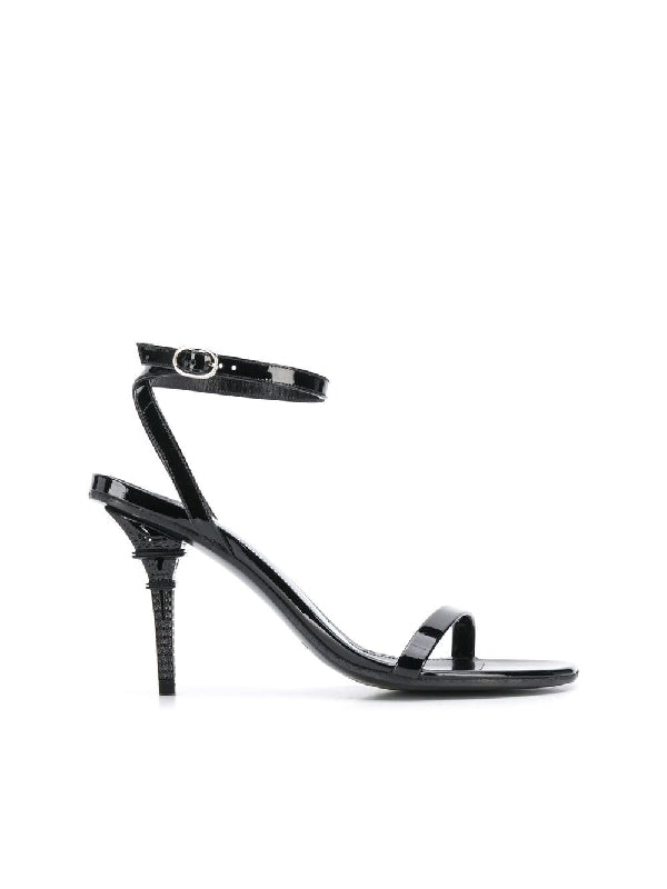 Eiffel Tower Heel Leather
  Sandal Heel