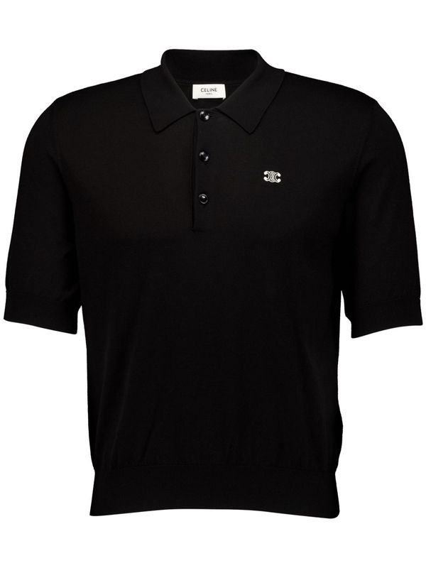 Triomphe Logo Embroidery Polo Shirt