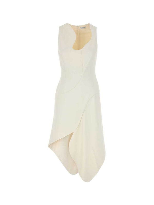 Asymmetric Sleeveless Dress
