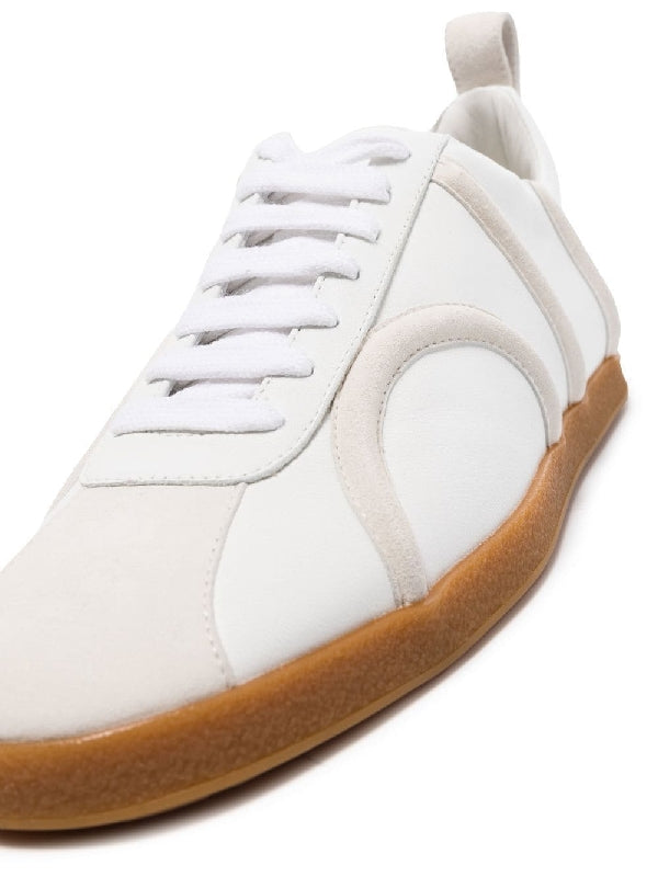 White Leather
  Lowtop Sneakers