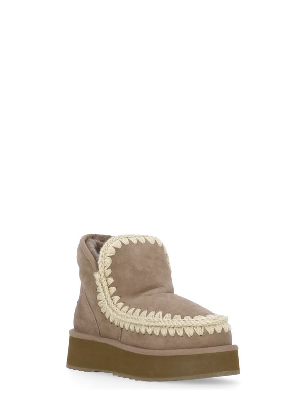 Mini Eskimo Platform Ankle Boots