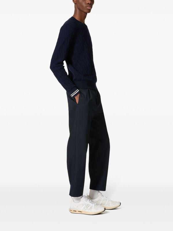 Cotton Tailored Pants - Jente