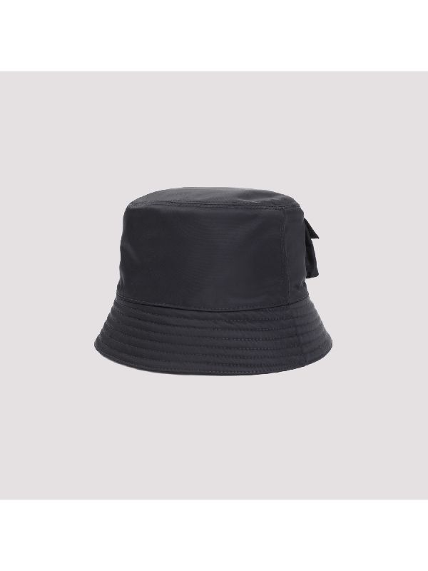 Triangle Logo Pocket Detail
  Nylon Bucket Hat