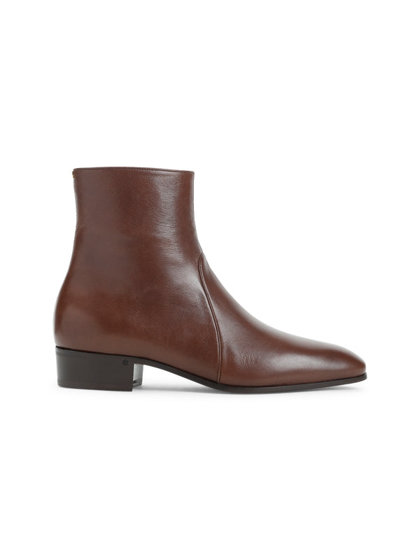 Valentino Brown Ankle Boots