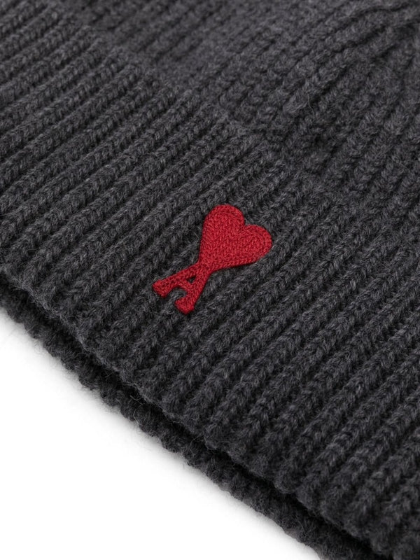 Heart Logo Wool Beanie