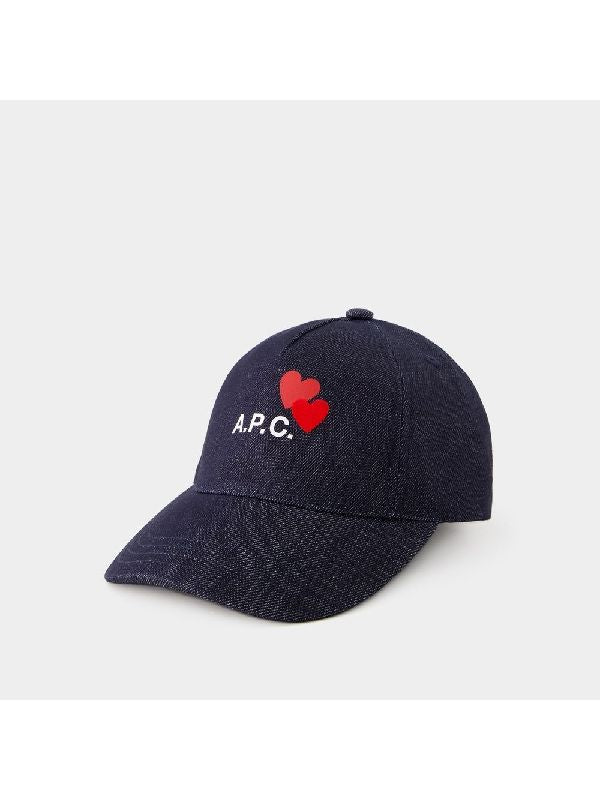 Valentine's Day Denim Ballcap