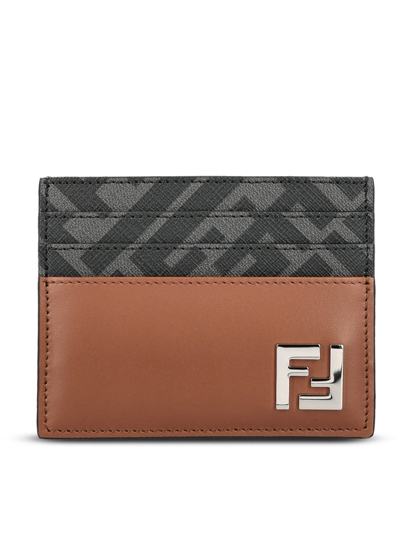 Fendi Brown Card Holders