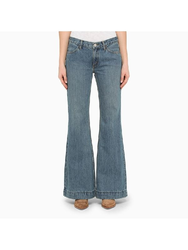 70s Low-rise Bootcut Denim Pants