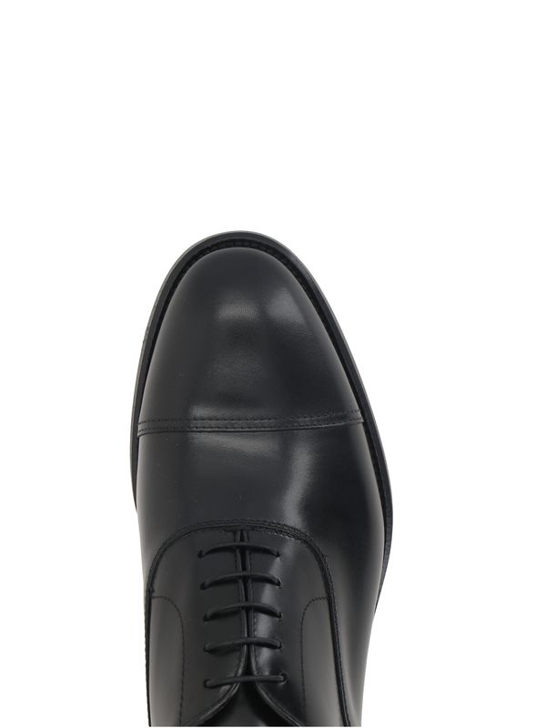 Leather Lace-Up Shoes