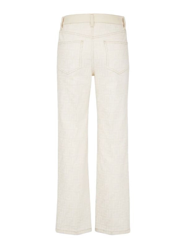 Allover FF Jacquard Denim
  Pants