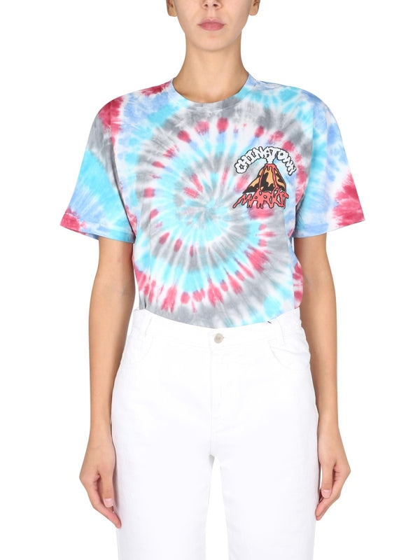 Tie-dye Printing Cotton T-shirt