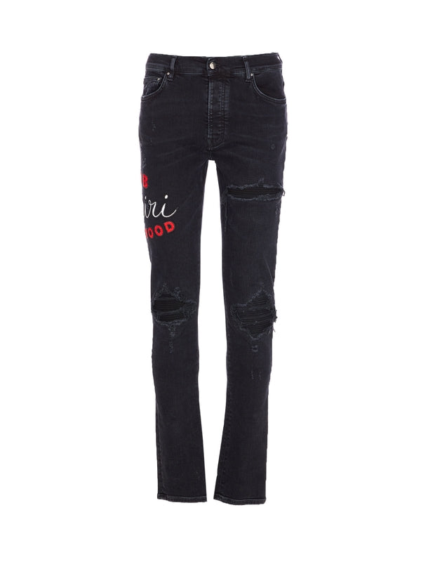Amiri Black Denim Pants