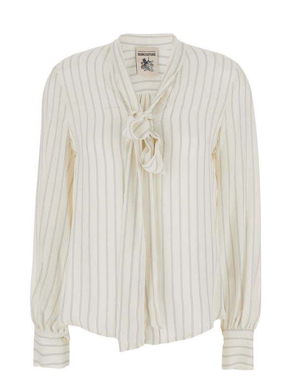 Semicouture White Shirts & Blouses