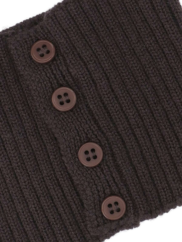 Nura Ribbed Wool Neck Warmer