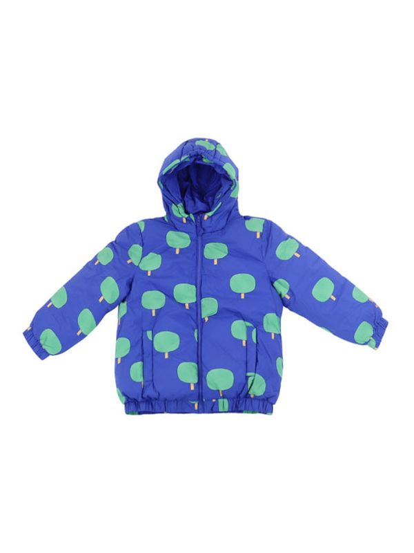 Allover Printed Nylon Padded Jacket