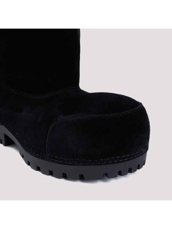 Alaska Suede Chunky Boots