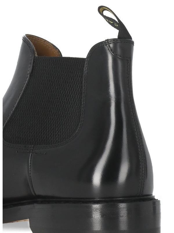 Doucal'S Black Chelsea Boots