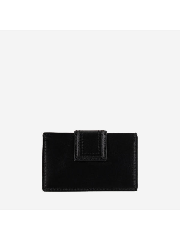 Bambino Leather Flap Card Wallet