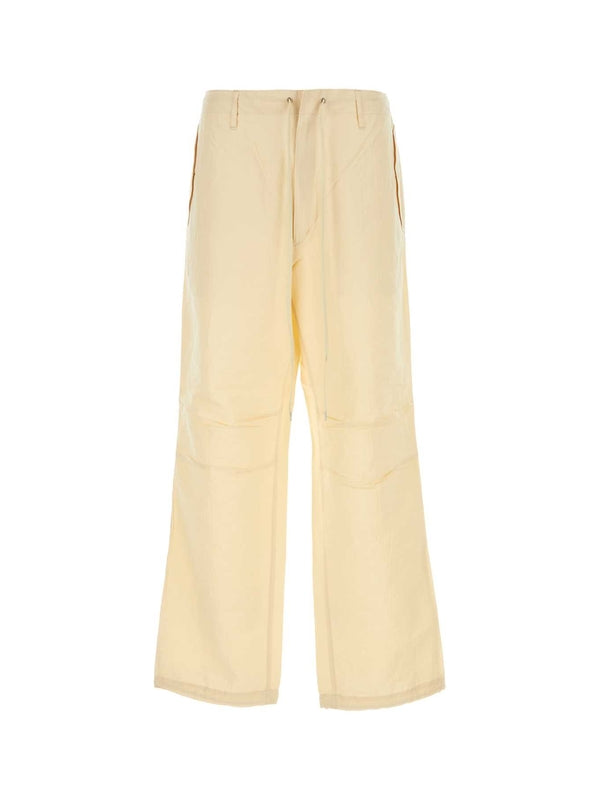 Drawstring Linen Cotton Pants
