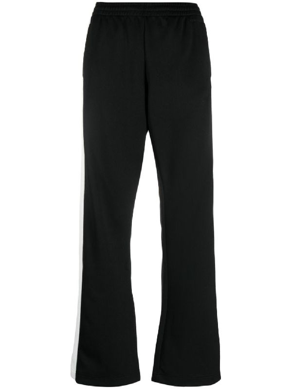 Side Band Cotton Blend Track Pants