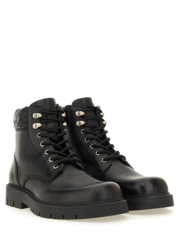 Haddock Leather Lace-Up Boots