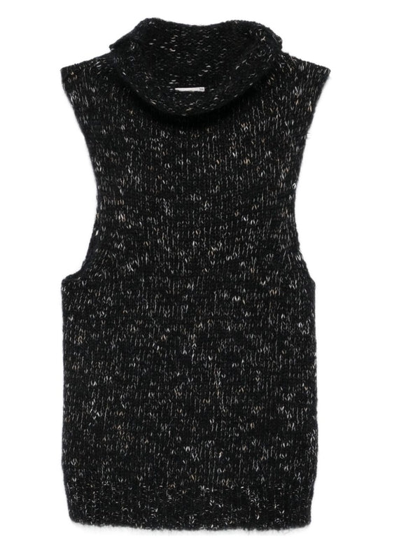 Alysi Black Knitted