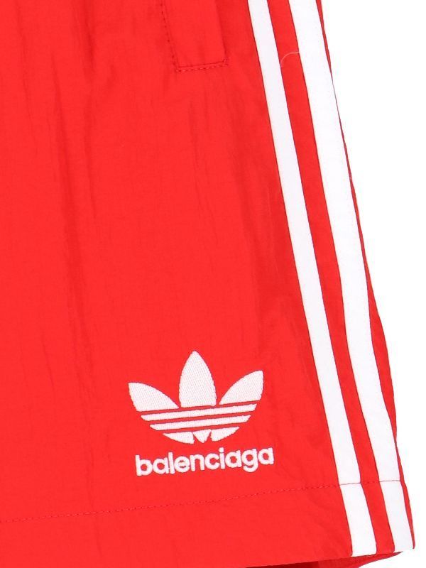 Adidas Logo Nylon Track Shorts