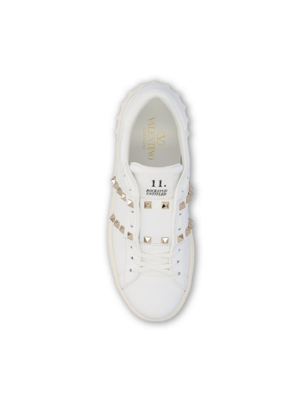 Valentino White Low Top Sneakers