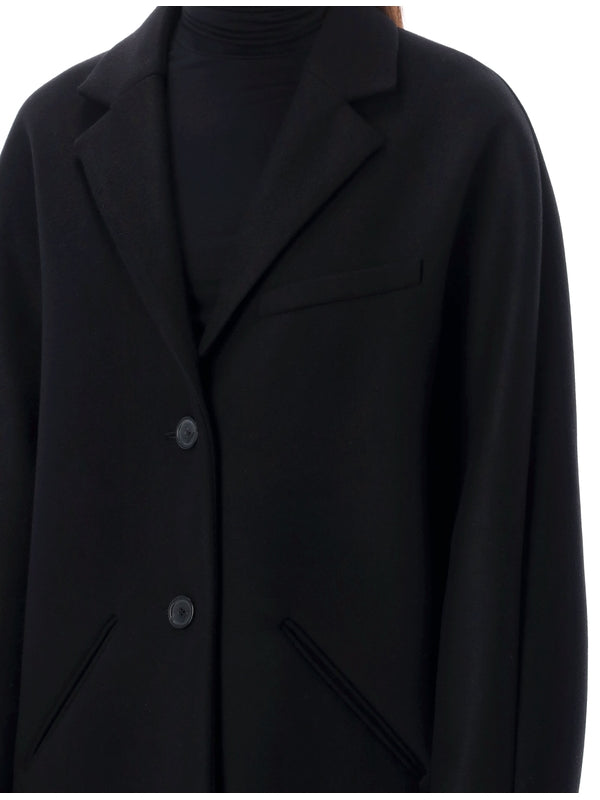 Courrèges - Cocoon Wool Coat - Jente