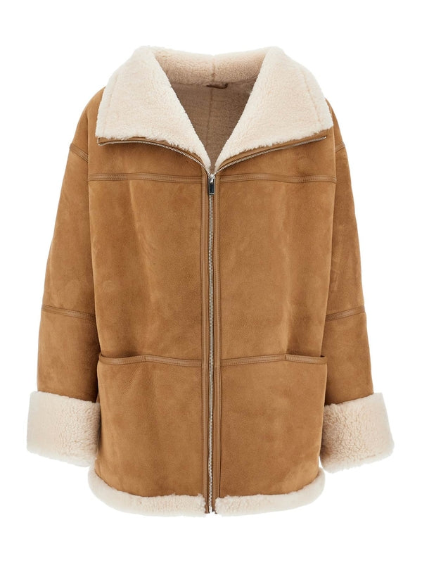 Shearling Leather Jacket