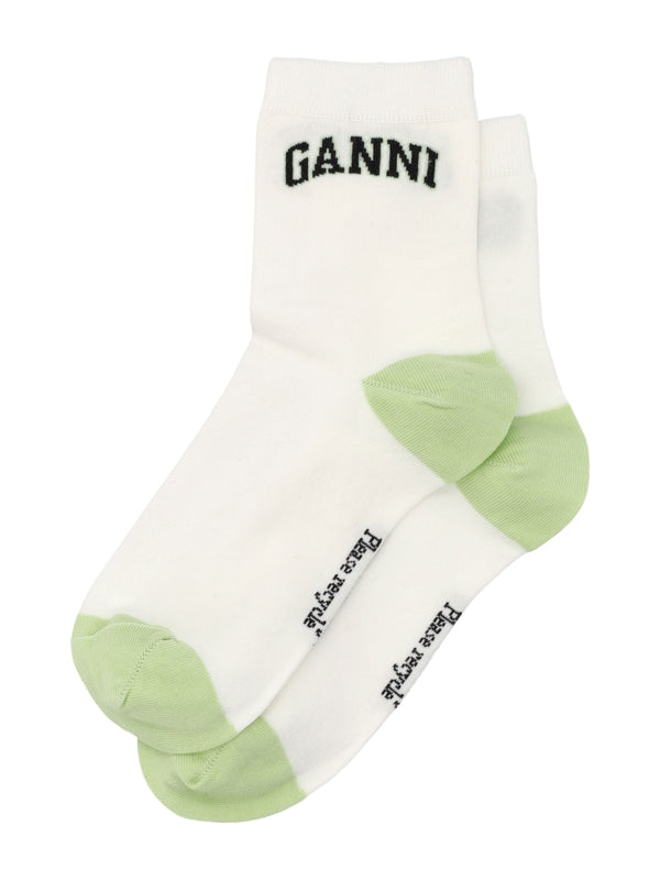 Logo Jacquard Socks