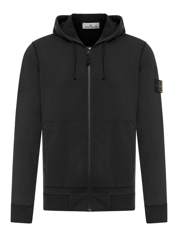 Wappen Patch Drawstring Hooded
  Zip