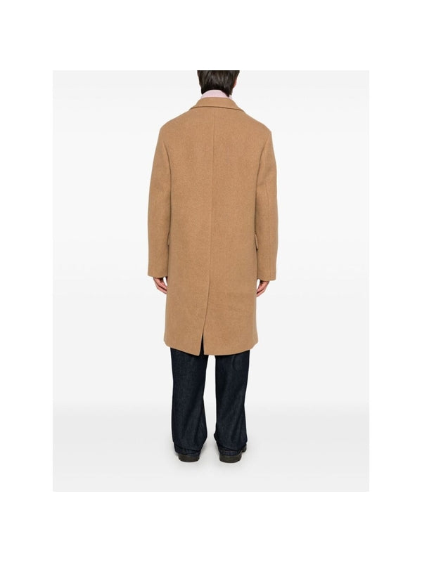 Single Breasted Wool Coat