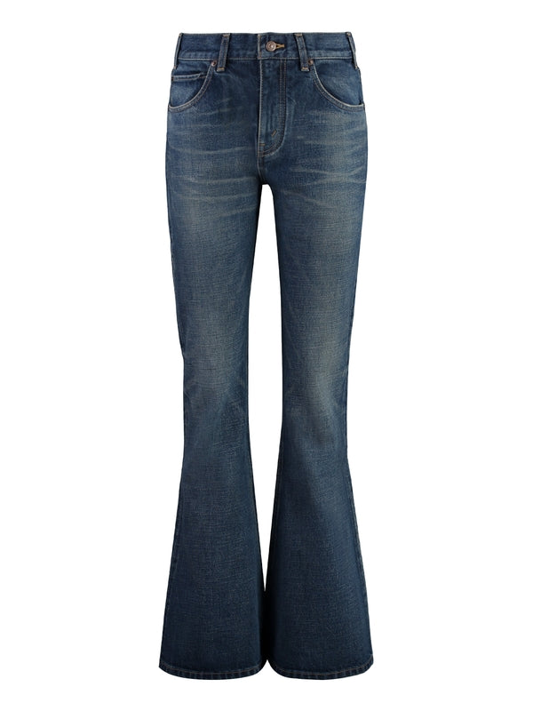 Flare Denim Pants