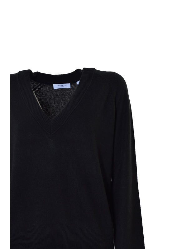 V-neck Cashmere Knit