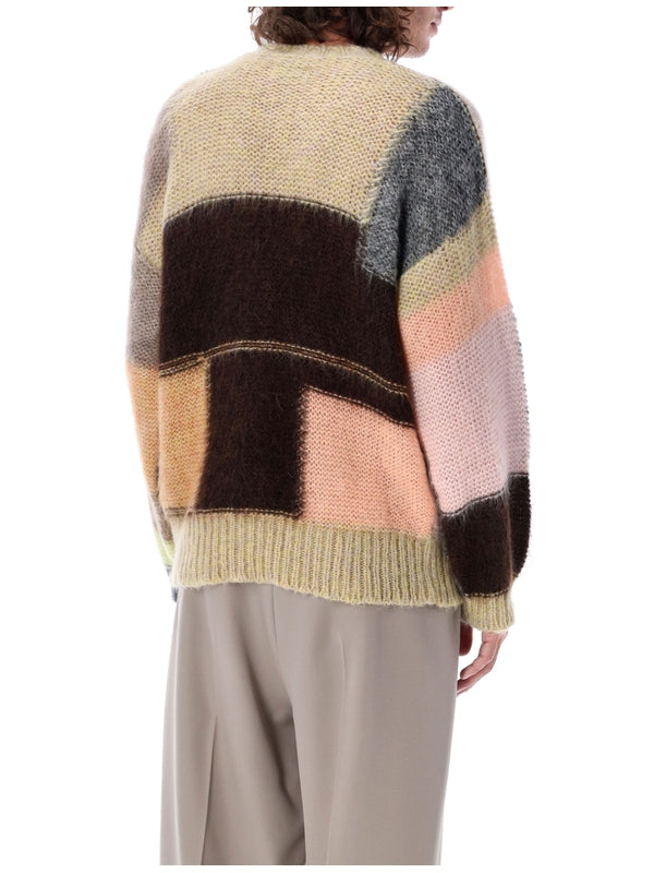 Arlecchino Multicolor Mohair Knit