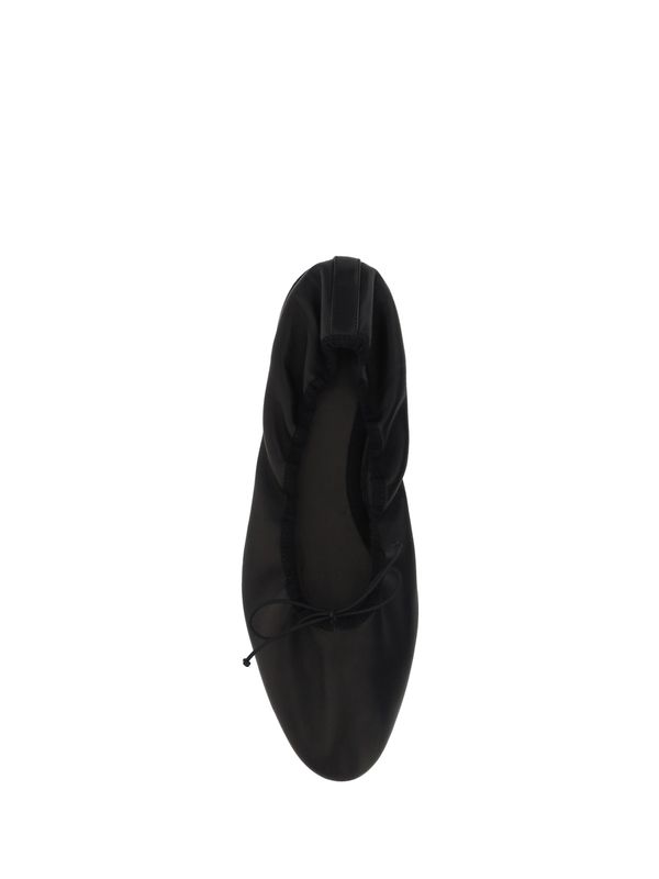 Awar leather flat shoes