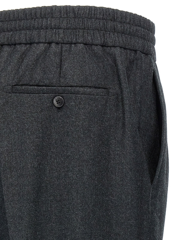 Straight Wool
  Pants