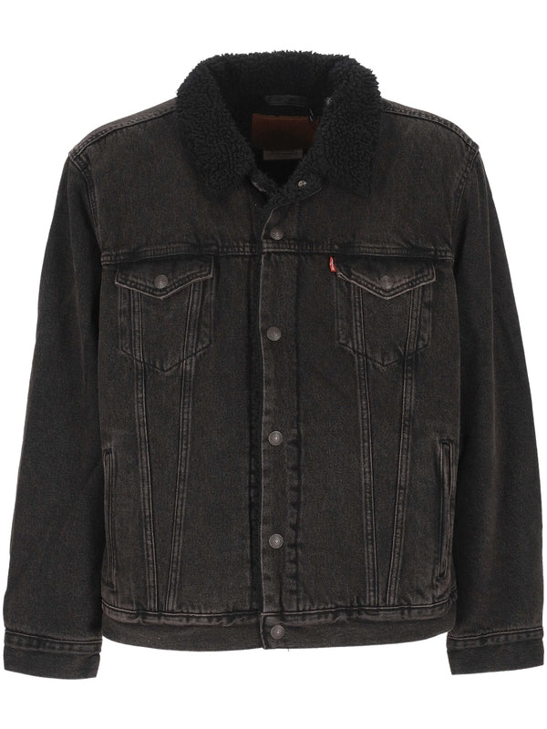 Levi'S Black Trucker