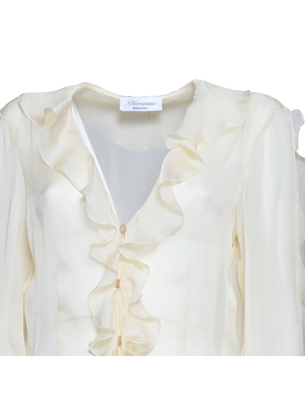 Ruffle Embellished Blouse