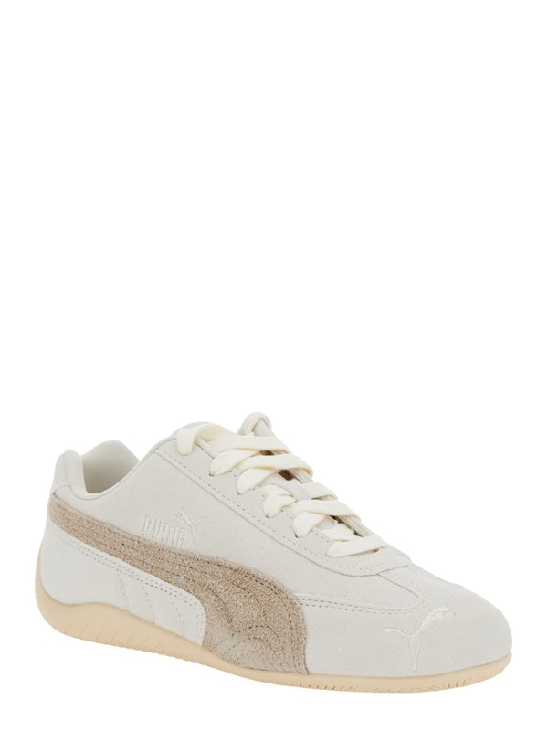 Puma White Low Top Sneakers