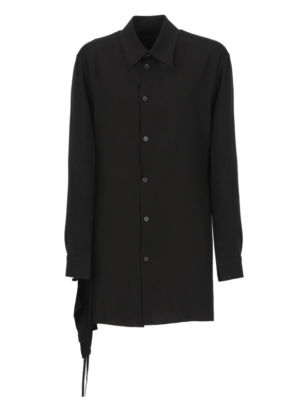 Asymmetric String Detail Shirt