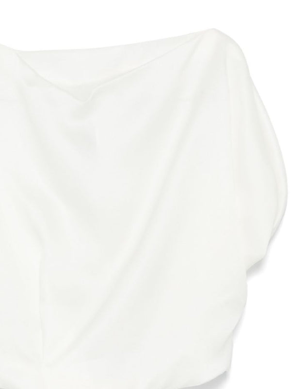 NILES Boatneck Silk Blouse