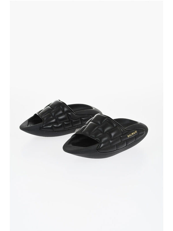 Balmain Black Slides